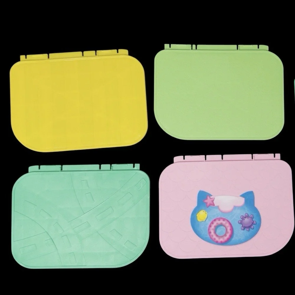 Gabby's Purrfect Dollhouse Room Ledges & Floor Attachment Replacements Lot of‎ 7